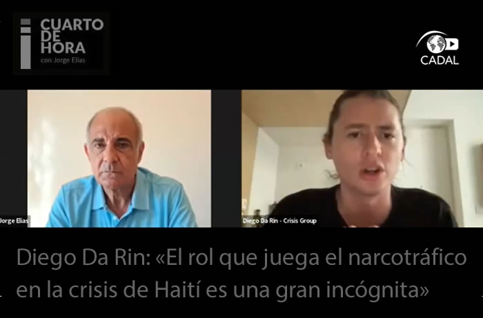 Diego Da Rin: «El rol que juega el narcotráfico en la crisis de Haití es una gran incógnita»