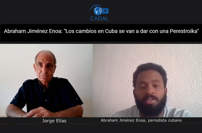 Abraham Jiménez Enoa: «Los cambios en Cuba se van a dar con una Perestroika»