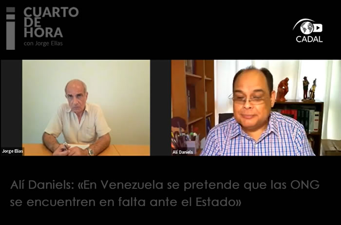Alí Daniels: «En Venezuela se pretende que las ONG se encuentren en falta ante el Estado»