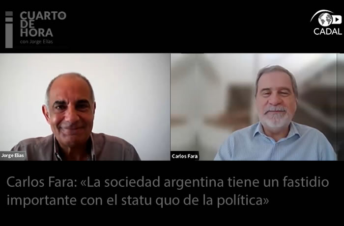 Carlos Fara: «La sociedad argentina tiene un fastidio importante con el statu quo de la política»