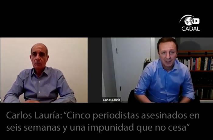 Carlos Lauría: «Cinco periodistas asesinados en seis semanas y una impunidad que no cesa»