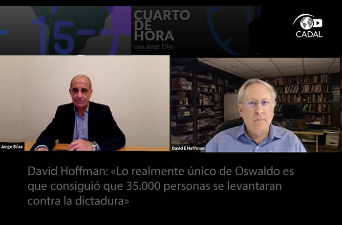 David Hoffman: «Lo realmente único de Oswaldo es que consiguió que 35.000 personas se levantaran contra la dictadura»