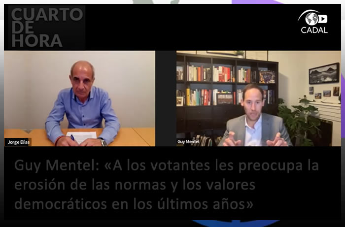 Guy Mentel: «A los votantes les preocupa la erosión de las normas y los valores democráticos en los últimos años»