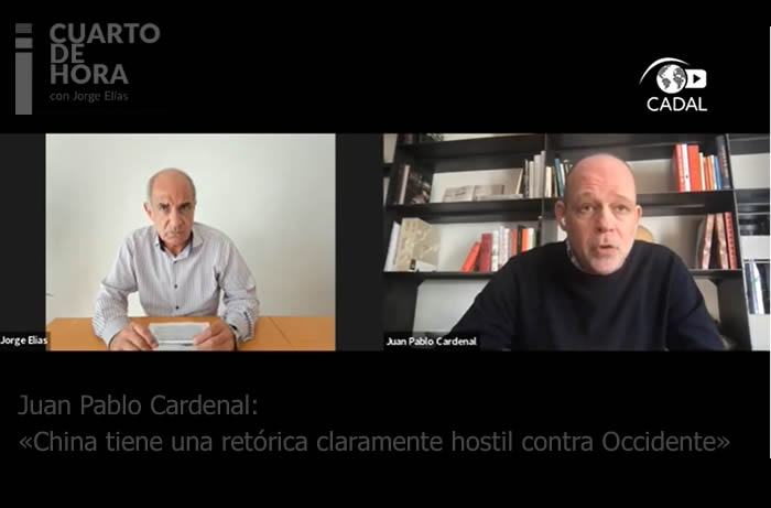 Juan Pablo Cardenal: «China tiene una retórica claramente hostil contra Occidente»