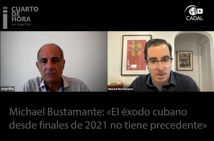 Michael Bustamante: «El éxodo cubano desde finales de 2021 no tiene precedente»