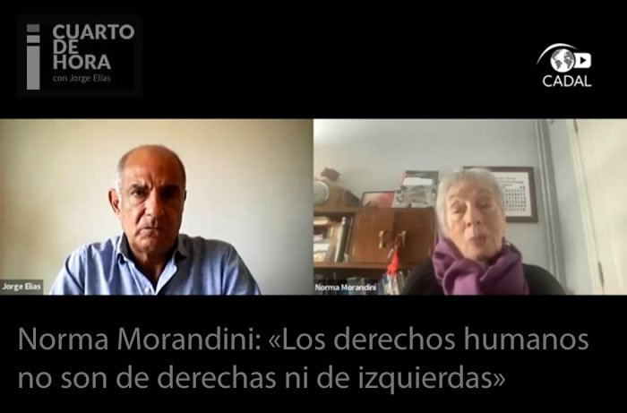 Norma Morandini: «Los derechos humanos no son de derechas ni de izquierdas»