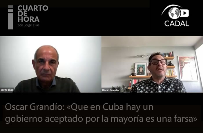 Oscar Grandío: «Que en Cuba hay un gobierno aceptado por la mayoría es una farsa»