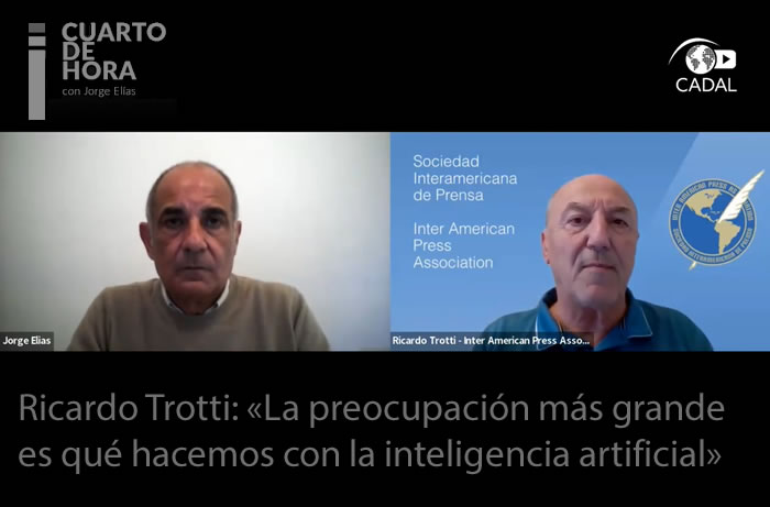 Ricardo Trotti: «La preocupación más grande es qué hacemos con la inteligencia artificial»