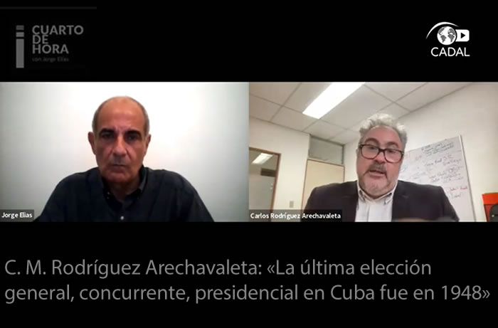 C. M. Rodríguez Arechavaleta: «La última elección general, concurrente, presidencial en Cuba fue en 1948»