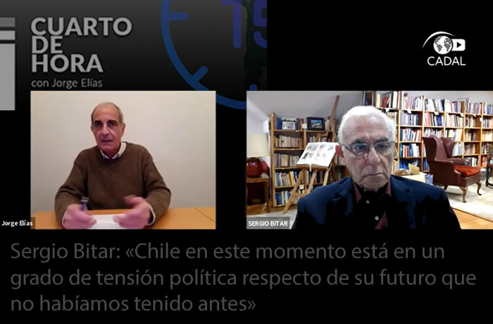Sergio Bitar: «Chile en este momento está en un grado de tensión política respecto de su futuro que no habíamos tenido antes»