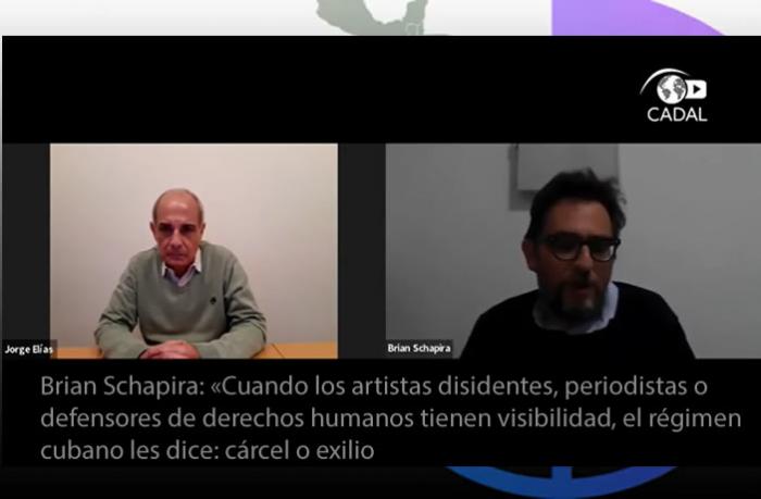 Brian Schapira: «Cuando los artistas disidentes, periodistas o defensores de derechos humanos tienen visibilidad, el régimen cubano les dice: cárcel o exilio».