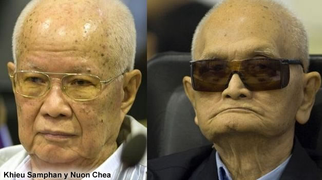 Khieu Samphan y Nuon Chea