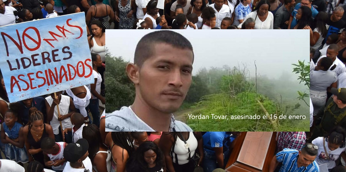 Continúa el asesinato de líderes sociales en Colombia