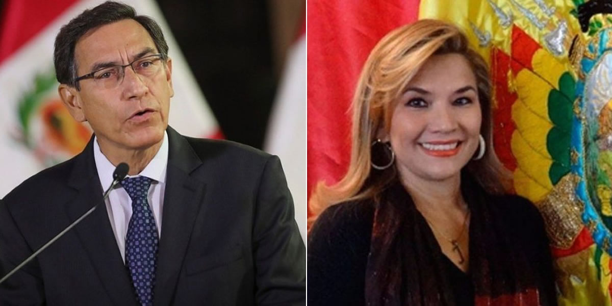 Martín Vizcarra - Jeanine Añez