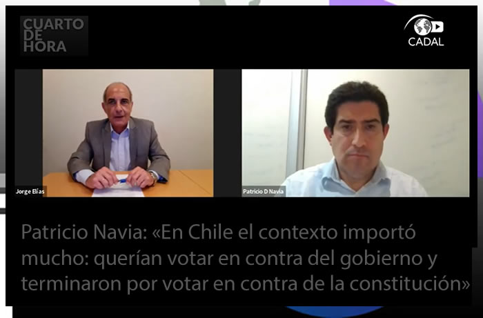 Patricio Navia: «En Chile el contexto importó mucho: querían votar en contra del gobierno y terminaron por votar en contra de la constitución»