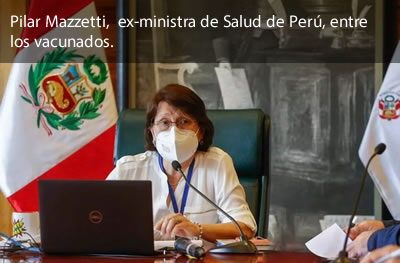 El «vacunagate» en la crisis política peruana
