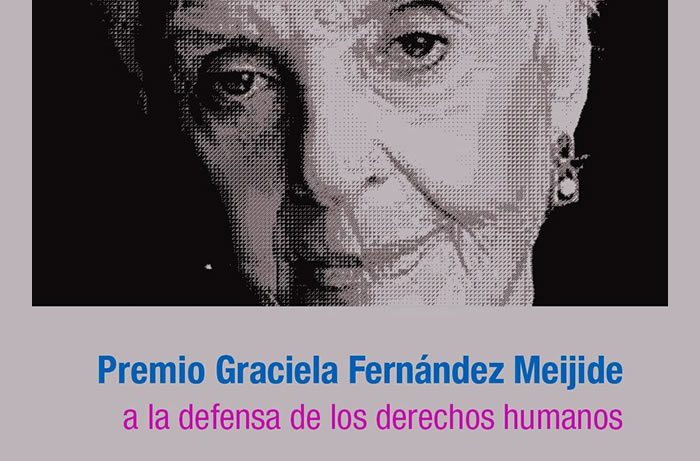 El Premio Graciela Fernández Meijide fue otorgado a una organización de Guatemala y un activista cubano