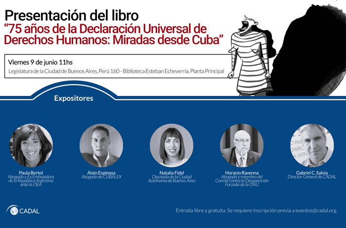 Presentación del libro «75 años de la Declaración Universal de Derechos Humanos: Miradas desde Cuba» en la Legislatura porteña