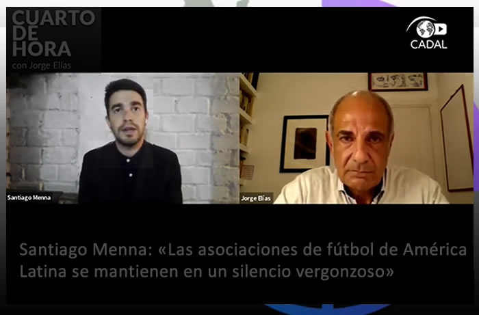 Santiago Menna: «Las asociaciones de fútbol de América Latina se mantienen en un silencio vergonzoso»