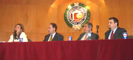 Mercedes Llano, Fernando Laborda, Gabriel C. Salvia y Ricardo López Göttig