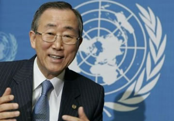 Carta a Ban Ki-moon
