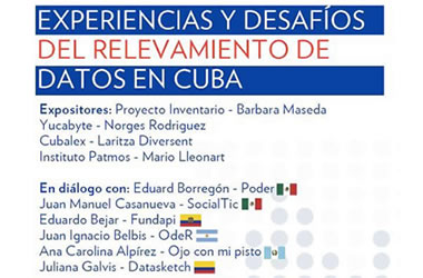 Experiencias y desafíos del relevamiento de datos en Cuba