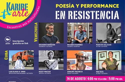 Poesía y performance en resistencia
