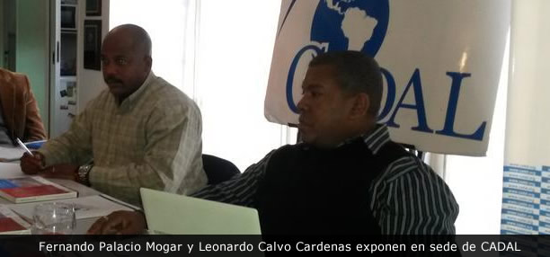 Fernando Palacio Mogar y Leonardo Calvo Cardenas exponen en sede de CADAL