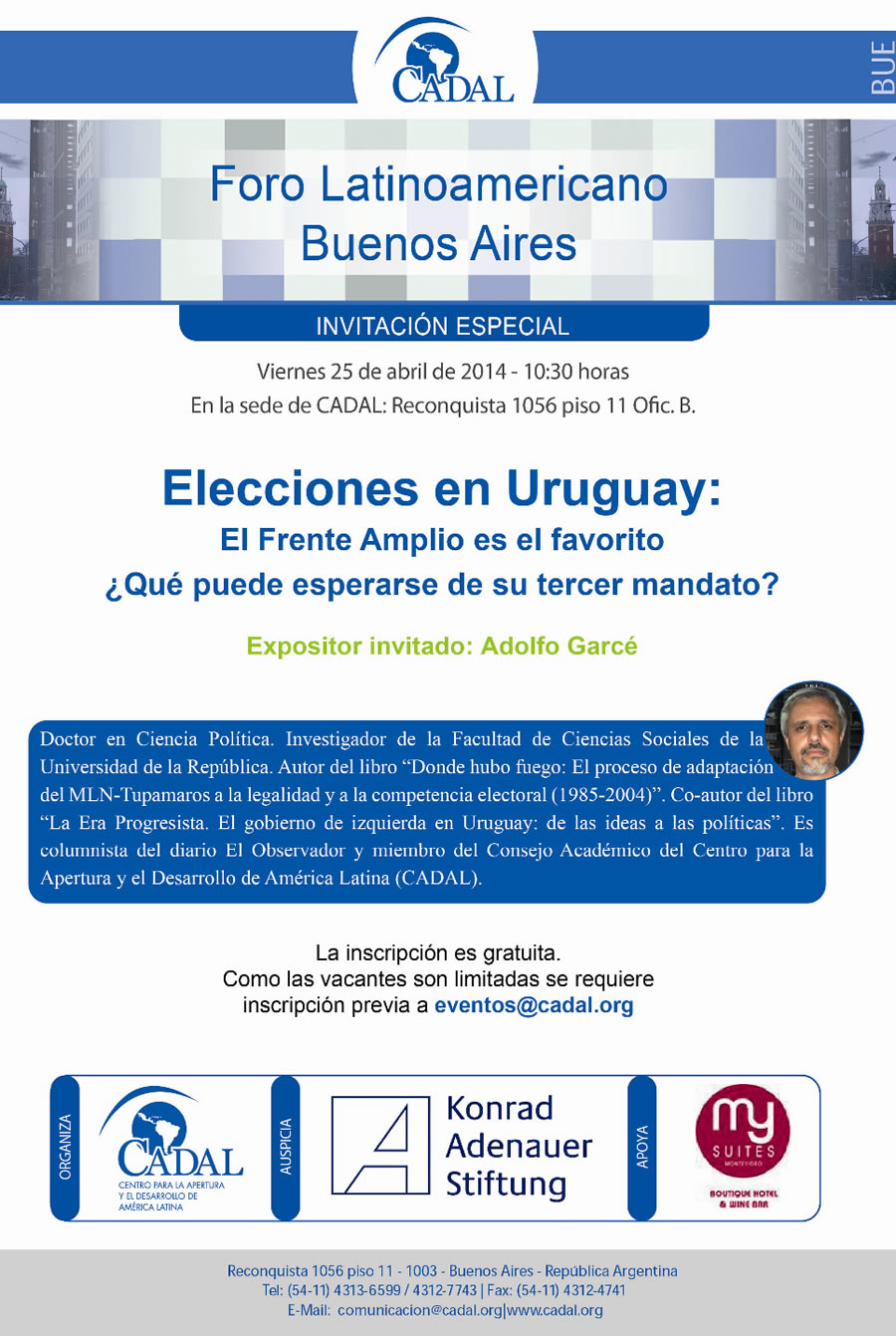 Foro Latinoamericano Buenos Aires - 25 de abril de 2014