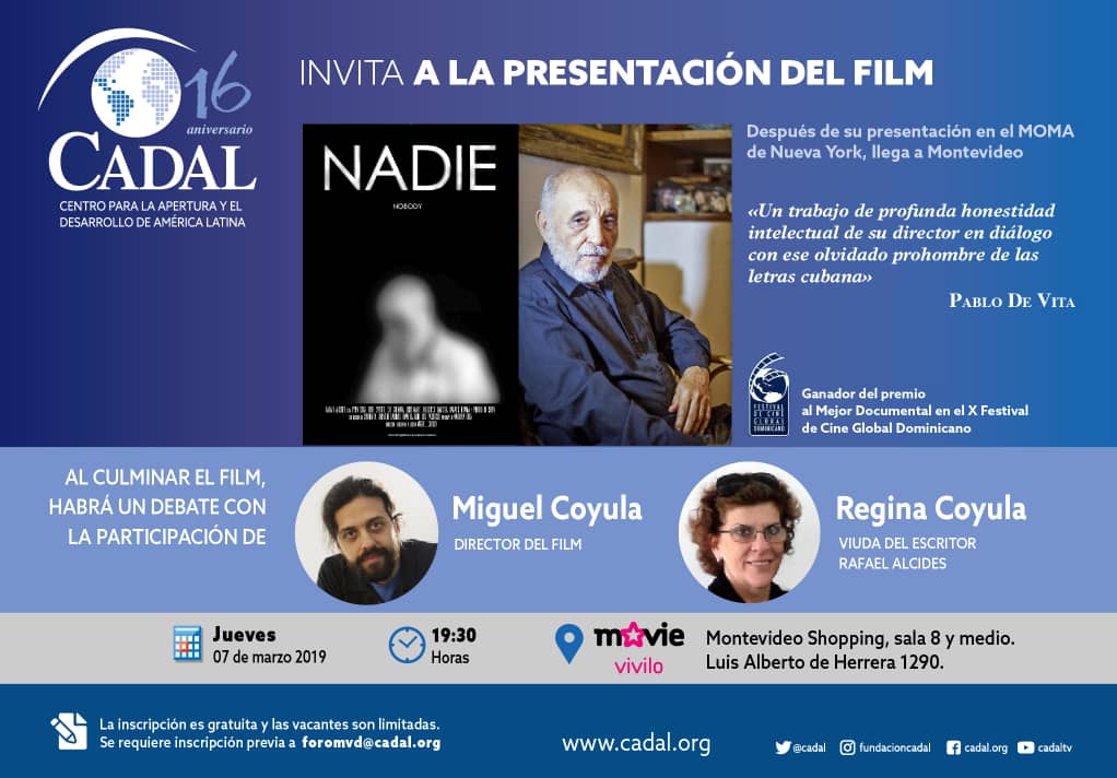 Presentación del film: NADIE