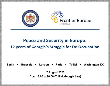 Peace and Security in Europe:  12 years of Georgia’s Struggle for De-Occupation