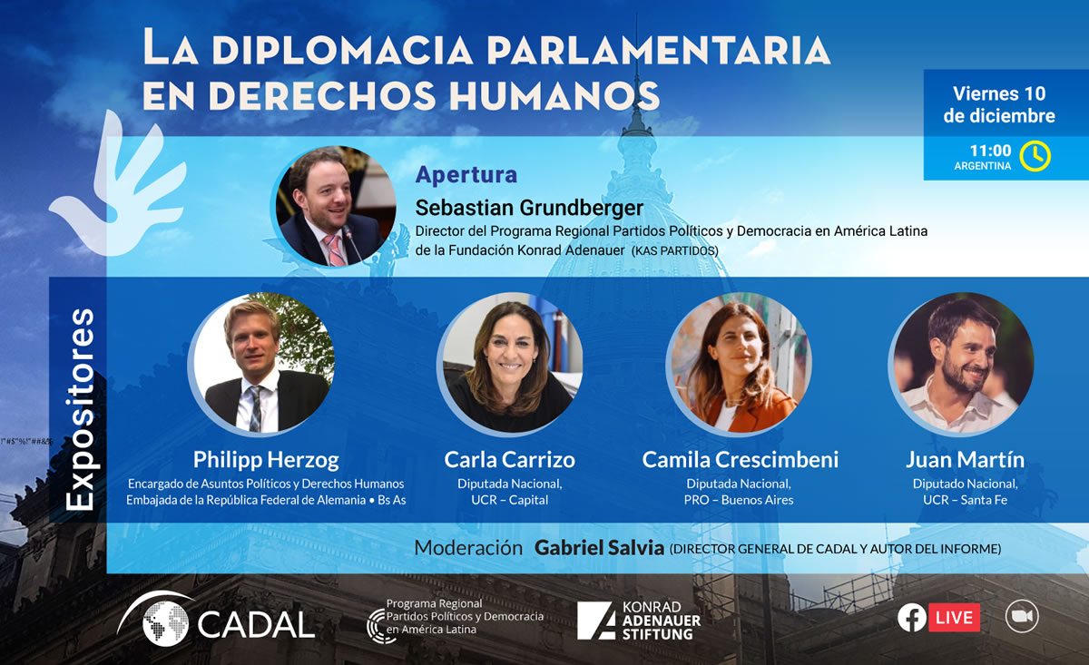 La diplomacia parlamentaria en derechos humanos