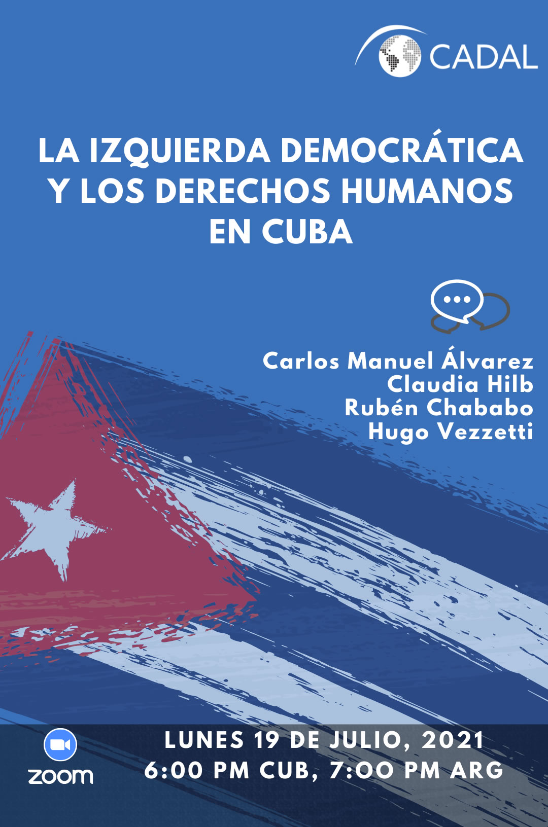 Conversación sobre la izquierda democrática y los derechos humanos en Cuba