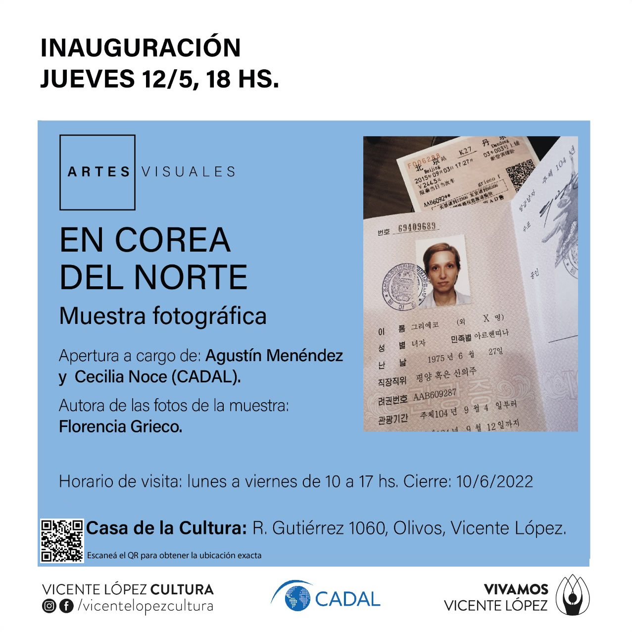 Inauguración de muestra fotográfica presencial 