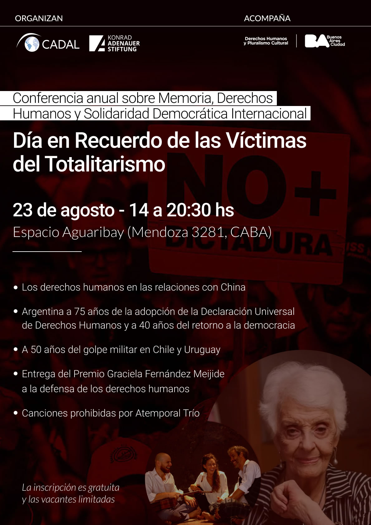 Conferencia: Día en recuerdo de las víctimas del totalitarismo