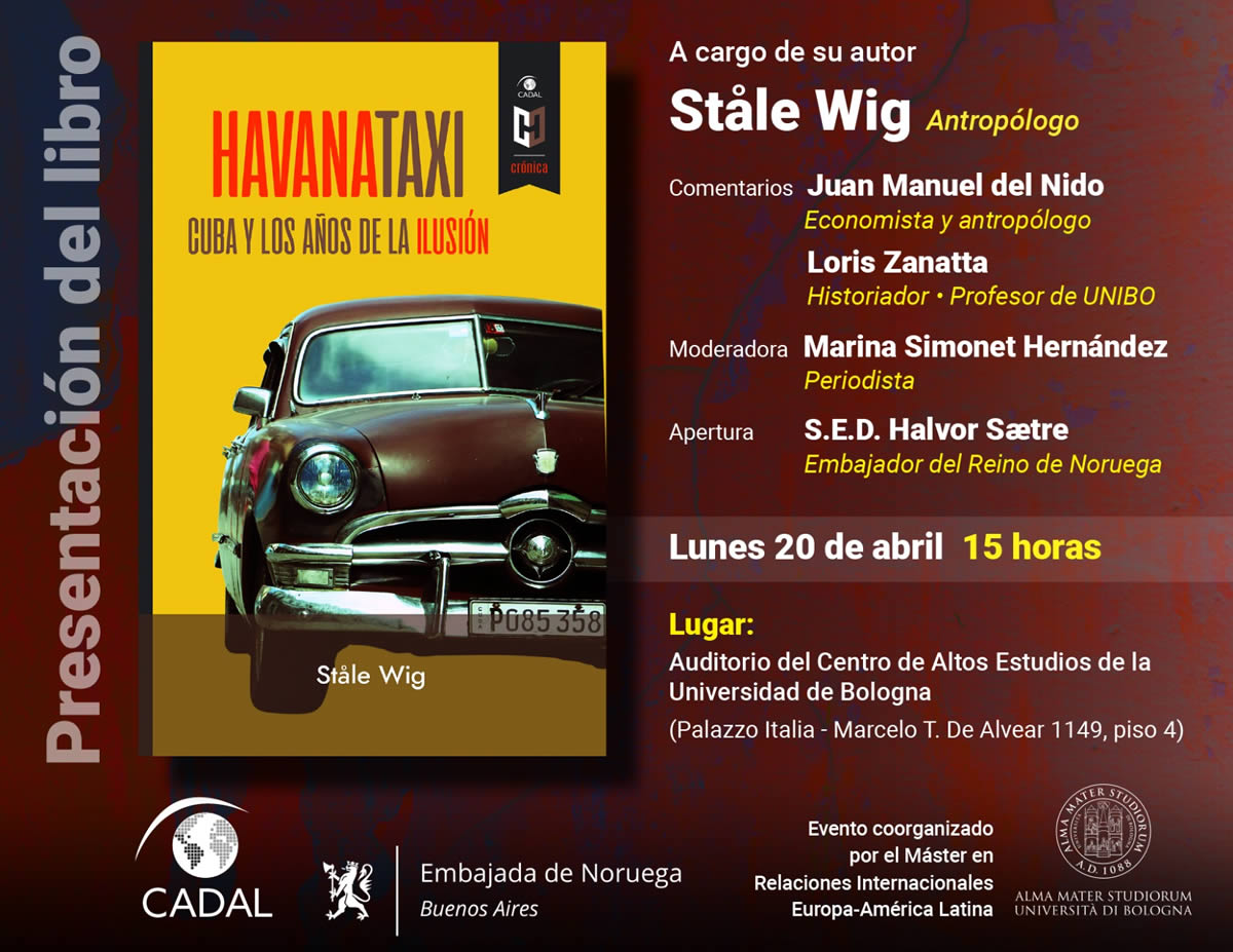 Presentación del libro “Havana taxi” Presentación del libro “Havana taxi”